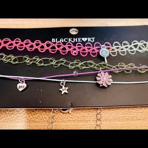 BlackHeart Choker Set